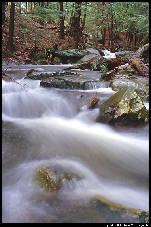 Waterfall, Quabbin Reservoir, May 2000